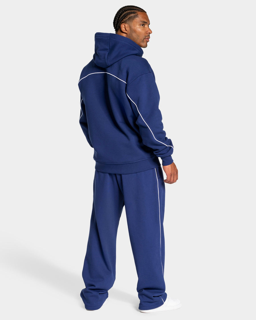 Veste de sport zippée Contrastline « indigo »