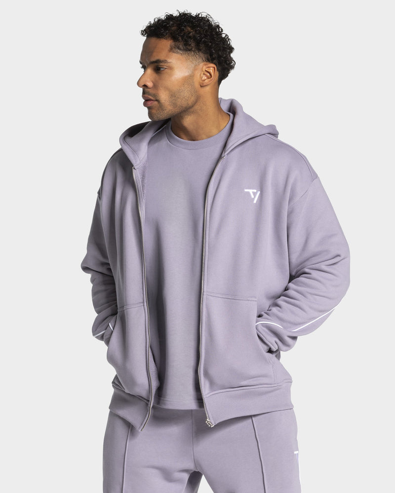 Veste de sport zippée Contrastline « Lavande »