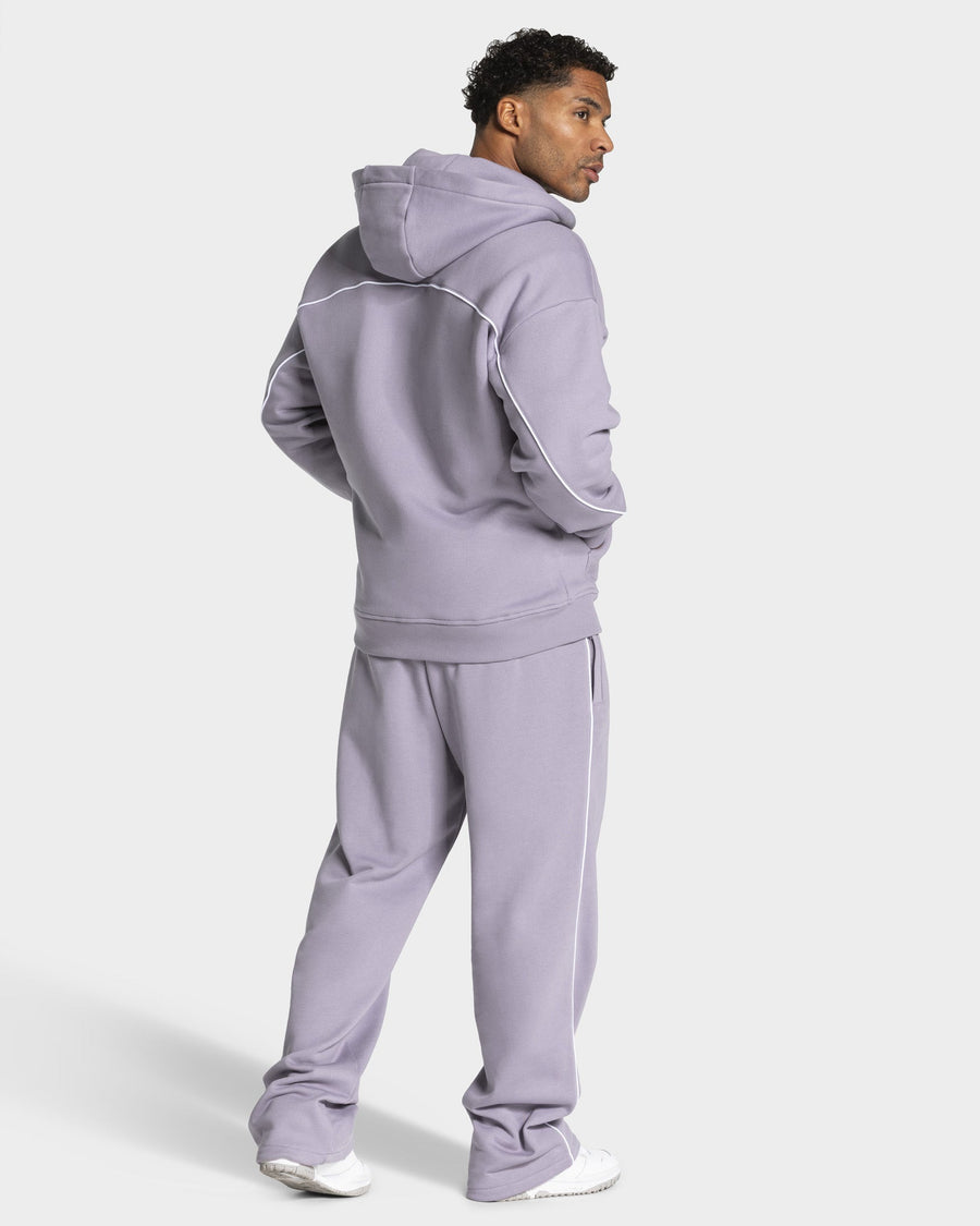 Pantalon de jogging Straight Leg Contrastline « Lavande »
