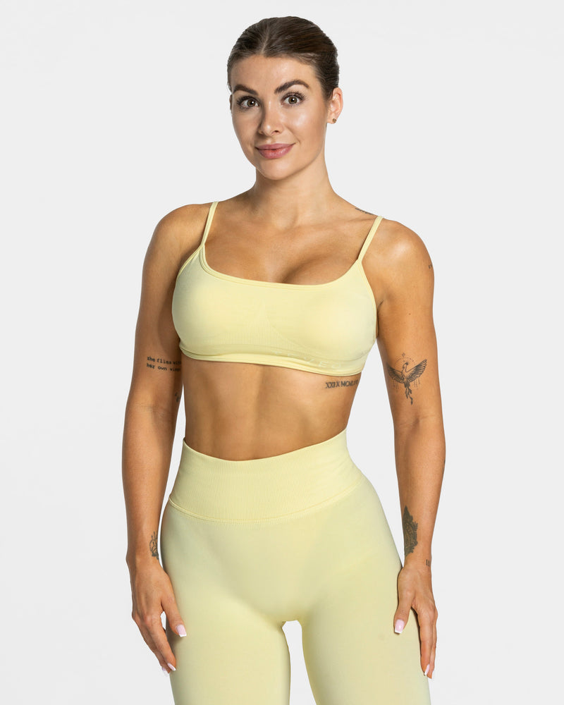 Brassière Femme Backless « jaune »