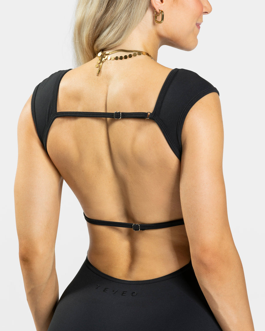 Combi-short Femme Backless « noir »