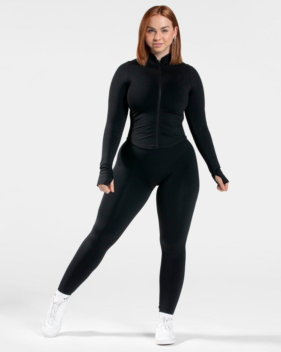 Veste zippée Femme Shaping « noir »