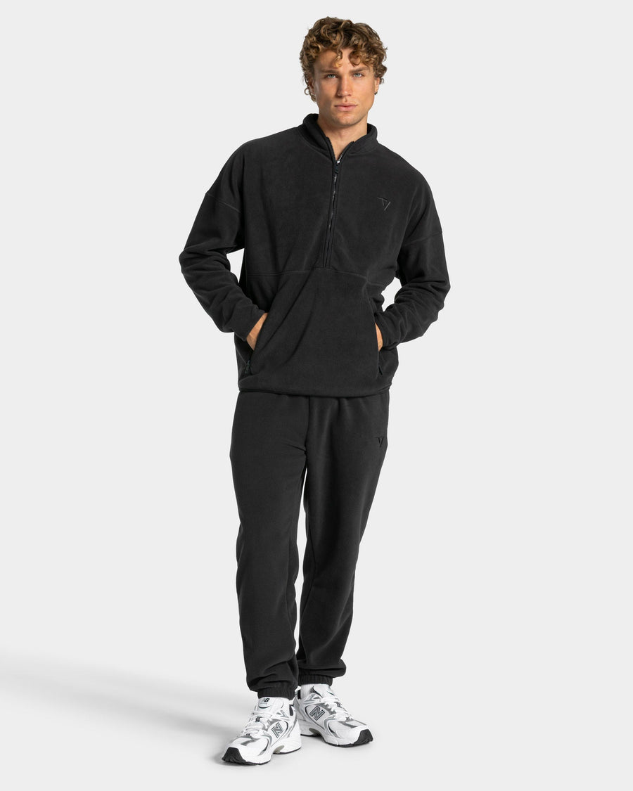 Sweat-shirt demi-zippé Fleece « anthracite »