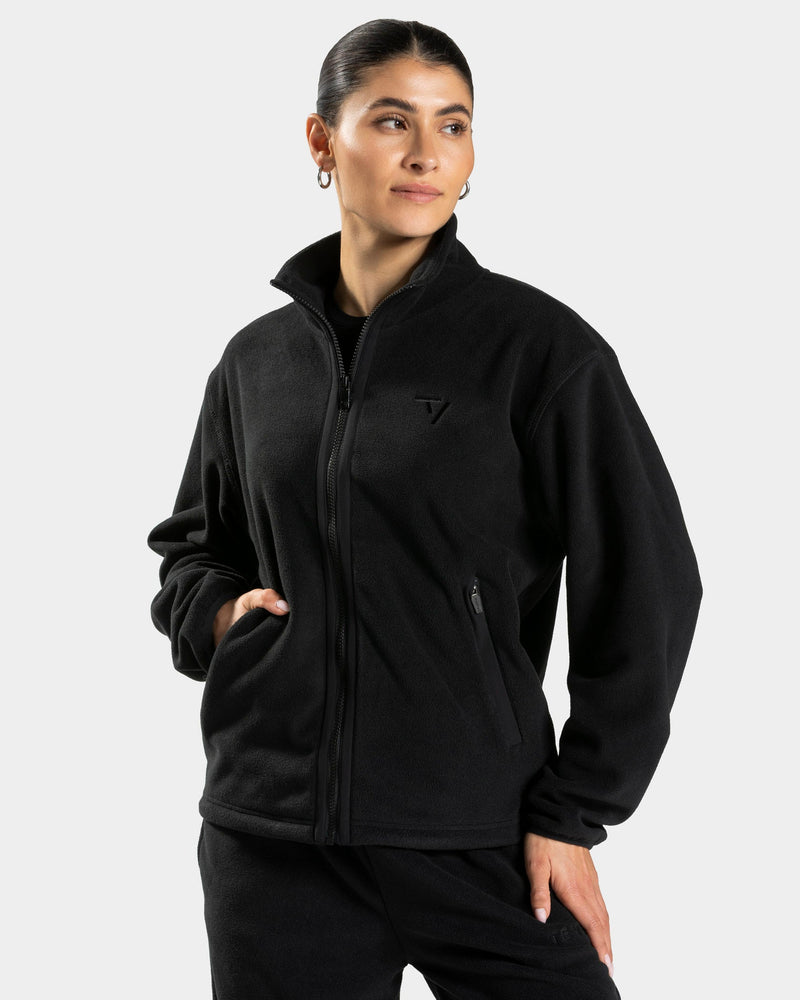 Veste de sport zippée Fleece « noir »