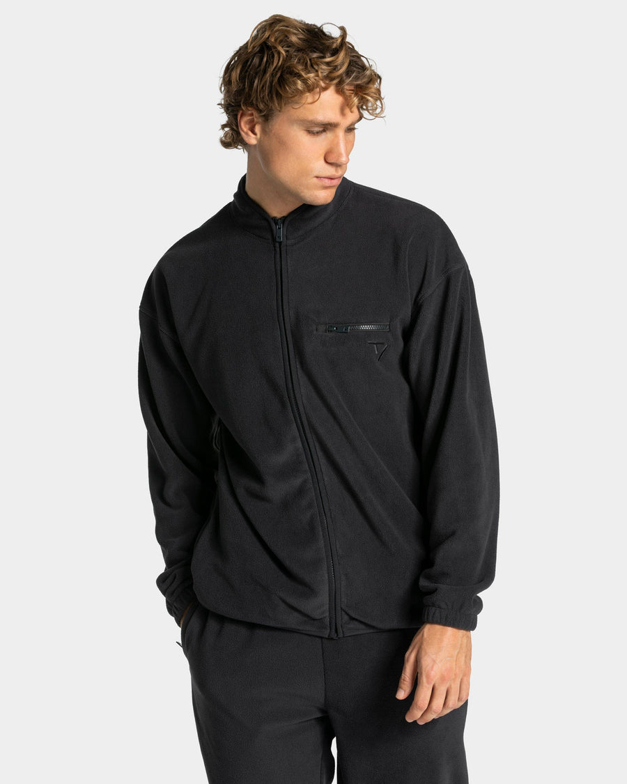 Veste de sport zippée Fleece « anthracite »