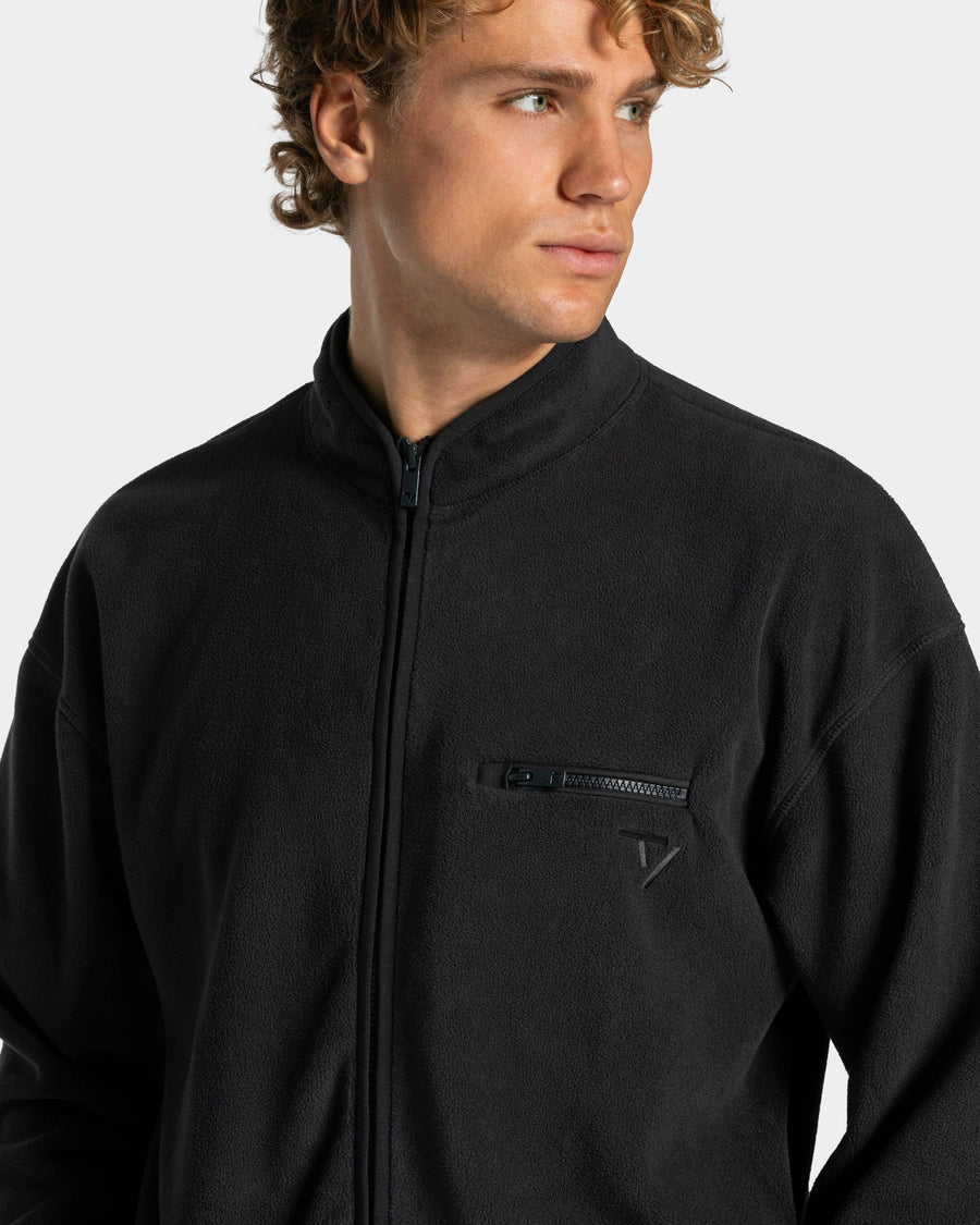 Veste de sport zippée Fleece « anthracite »