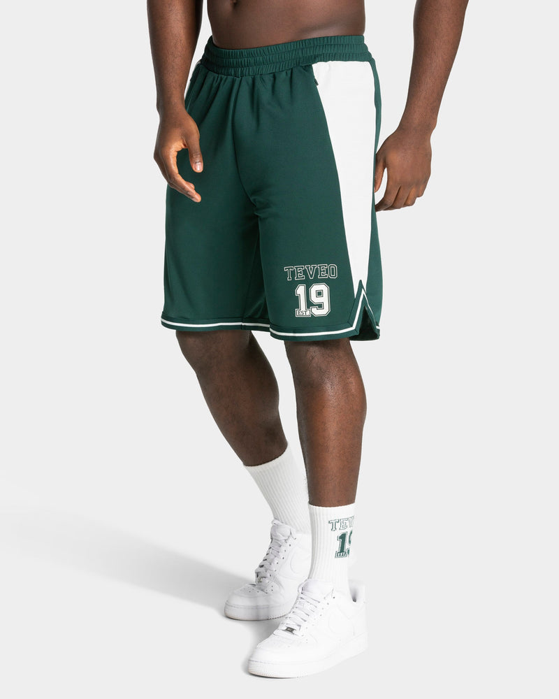 Football short 9 pouces « Vert foncé »
