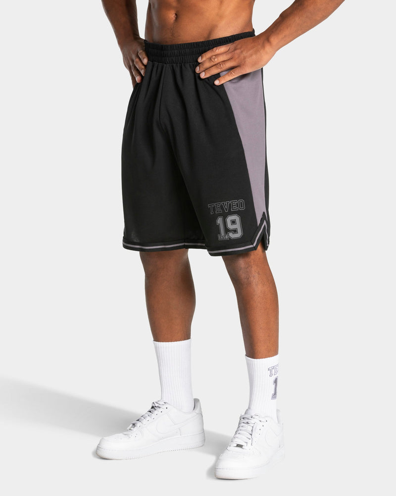 Short 9 pouces Football « Noir »