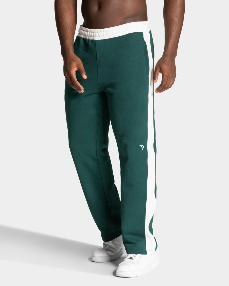 Pantalon de jogging Straight Leg Football « Vert foncé »