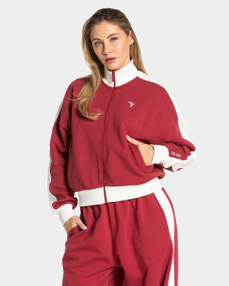 Veste de sport zippée Football « Cranberry »
