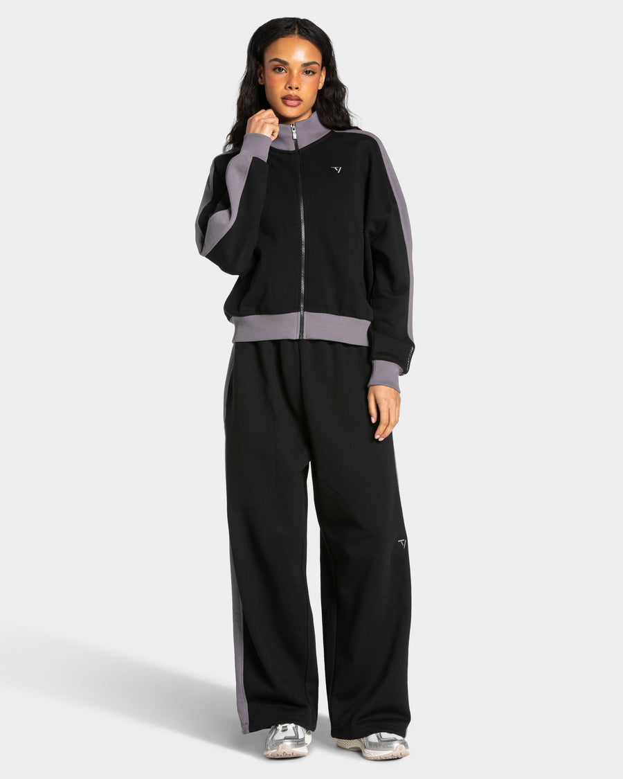 Veste de sport zippée Football « Noir »