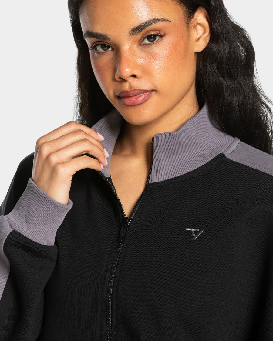 Veste de sport zippée Football « Noir »