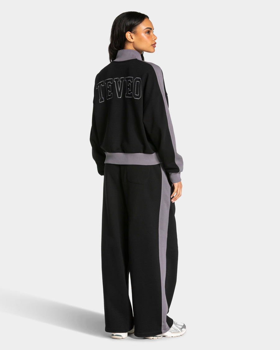 Veste de sport zippée Football « Noir »