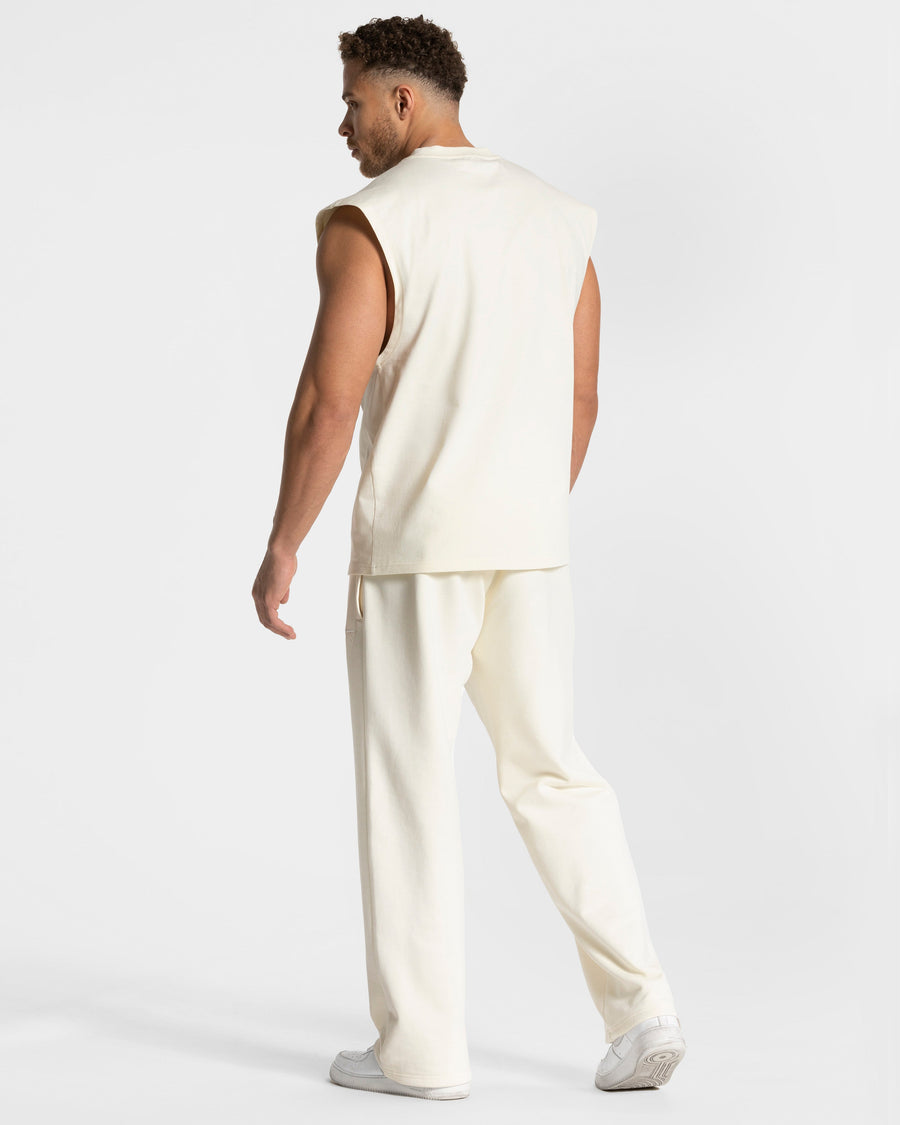 Débardeur Contrastline oversize « Off White »