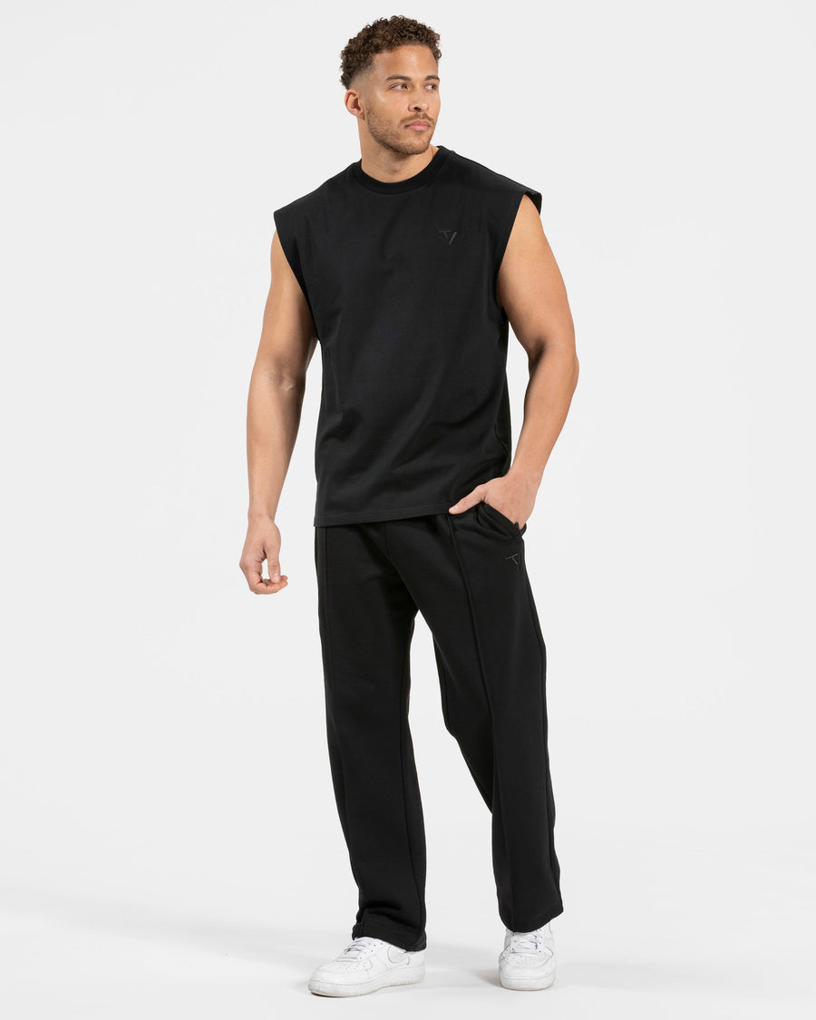 Pantalon de jogging Contrastline Straight Leg « noir »