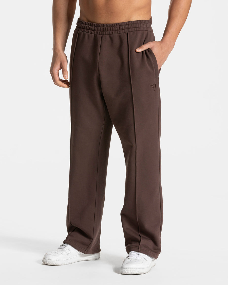 Pantalon de jogging Contrastline Straight Leg « Espresso »
