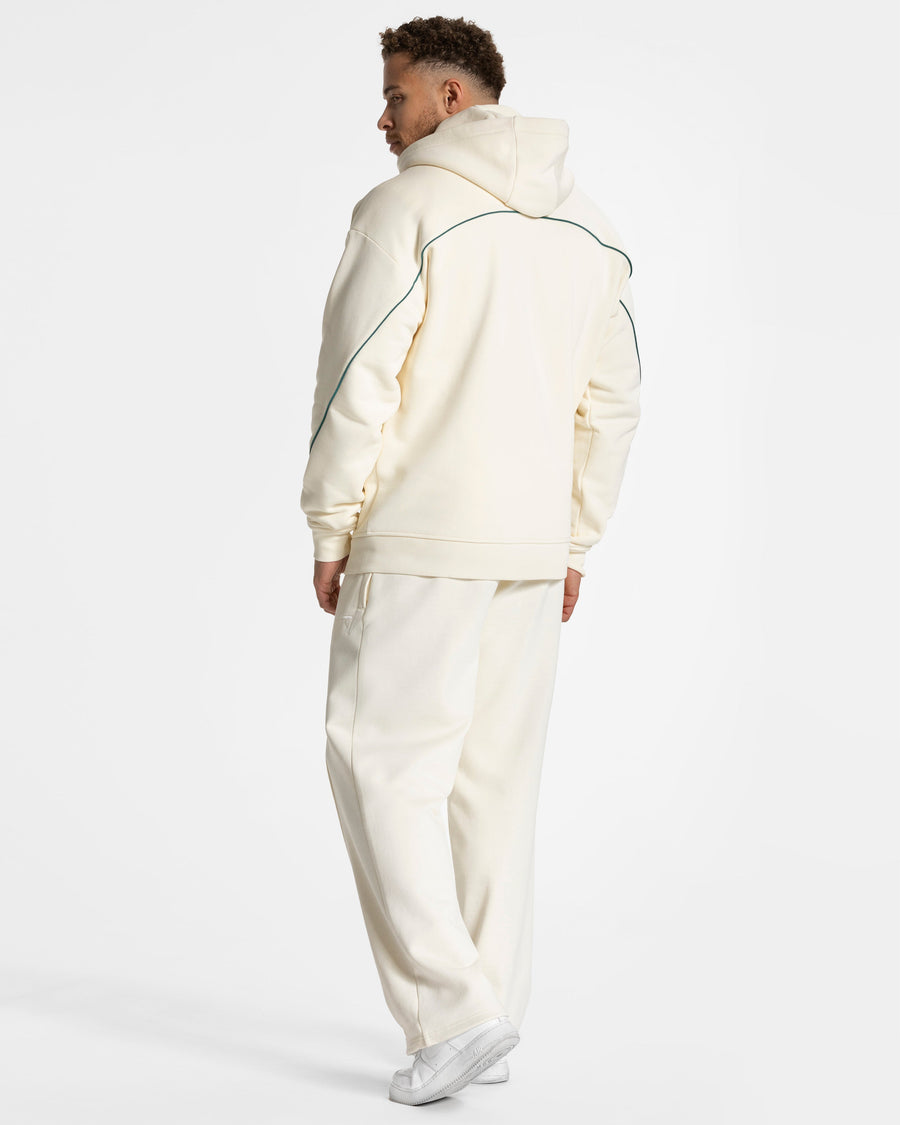 Veste de sport zippée Contrastline « Off White »