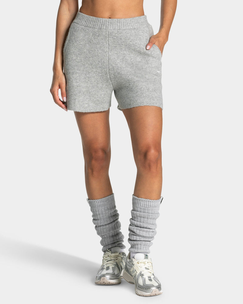 Short Knit « Gris chiné »