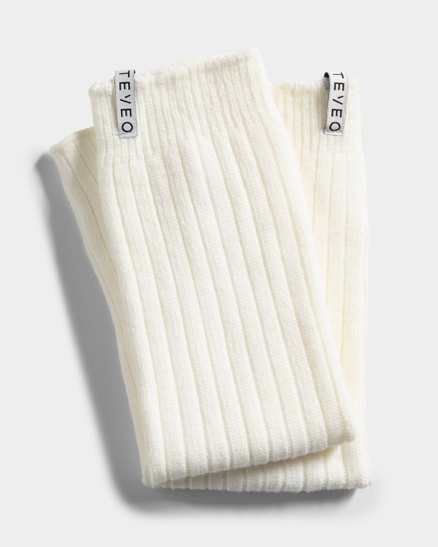 Guêtres Knit « blanc cassé »