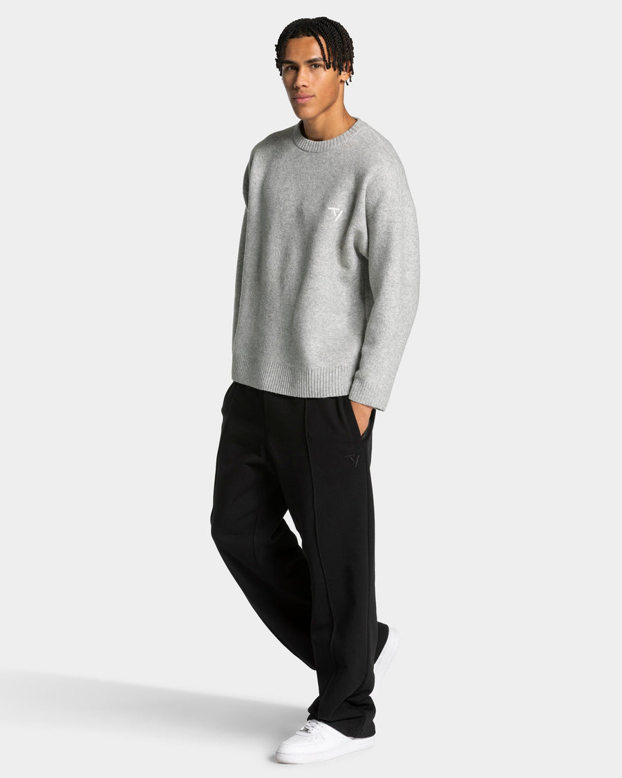 Sweat-shirt Knit « Gris chiné »