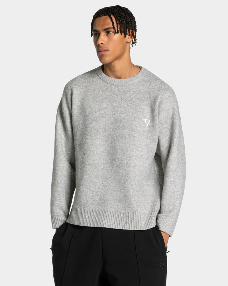 Sweat-shirt Knit « Gris chiné »