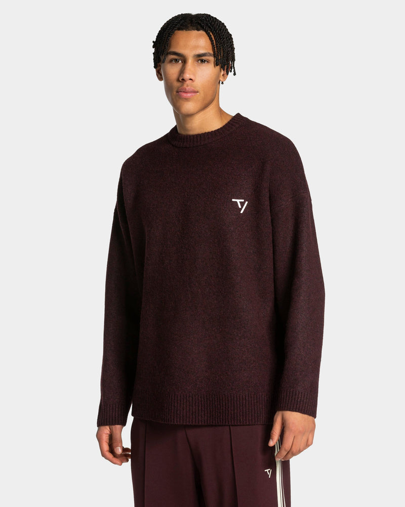 Sweat-shirt Knit « Merlot »