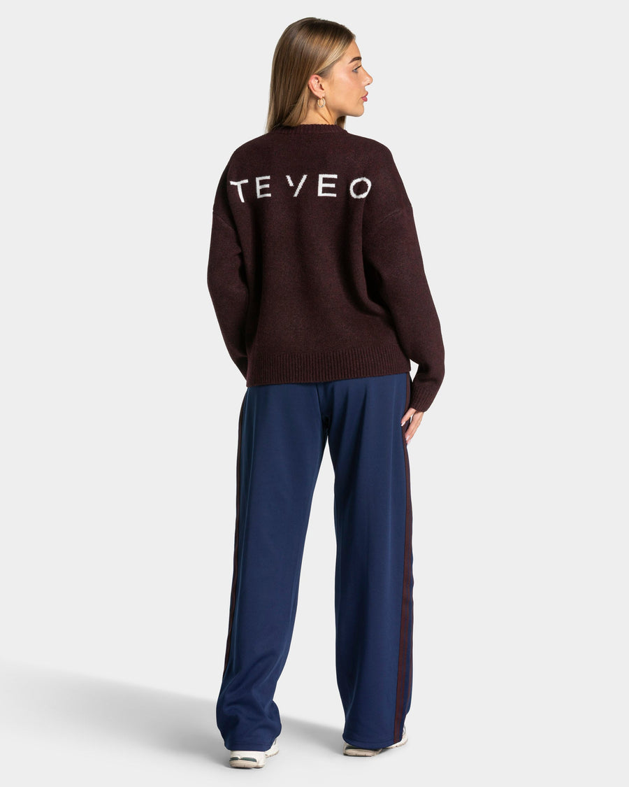 Sweat-shirt Knit « Merlot »