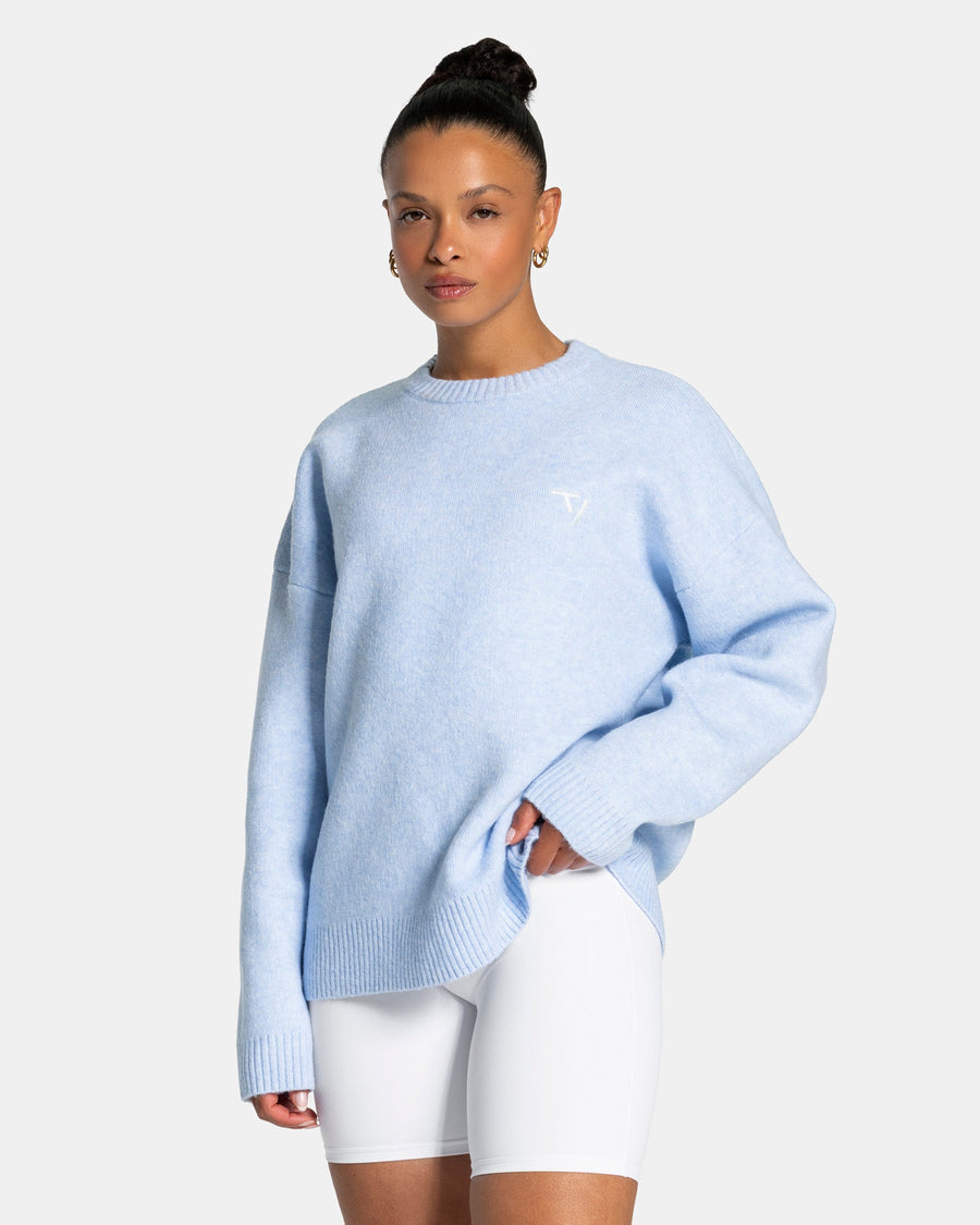 Sweat-shirt Knit « Bleu layette »