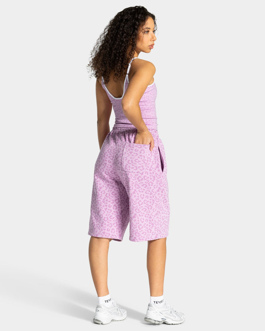 Jort oversize Contrastline « Léopard orchidée »