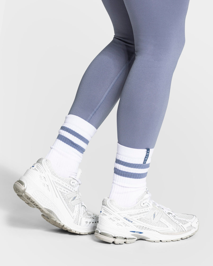 Chaussettes XXL Lift (2 paires) « Bleu acier »