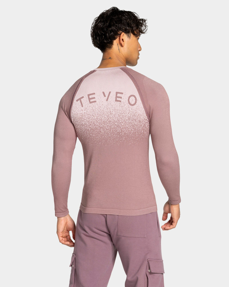 Haut à manches longues sans coutures Lift « Mauve »