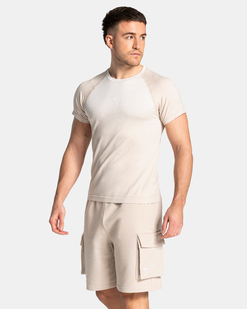 T-shirt sans coutures Lift « Cream »