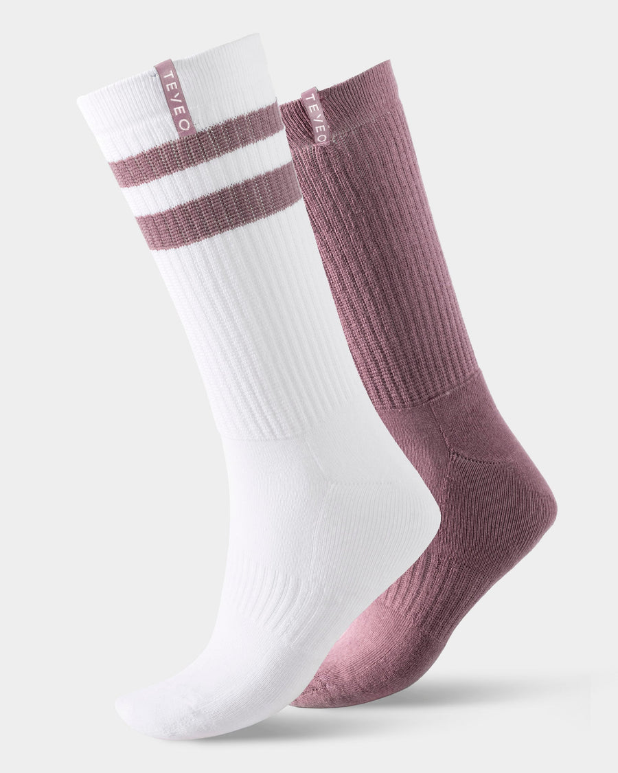 Chaussettes XXL Lift (2 paires) « Mauve »