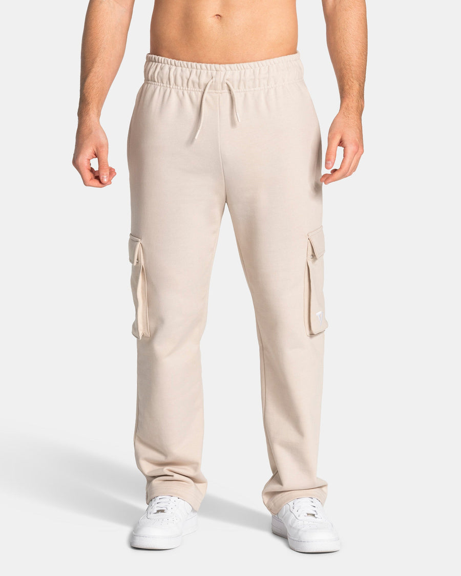Pantalon de jogging cargo jambe large Lift « Cream »