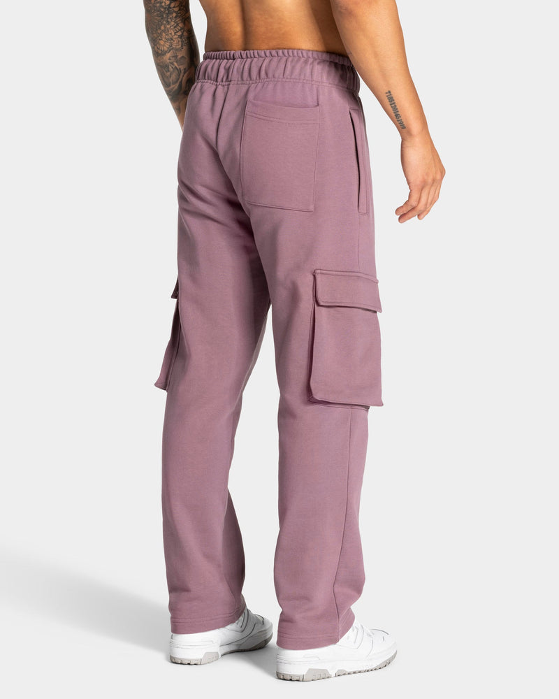 Pantalon de jogging cargo jambe large Lift « Mauve »