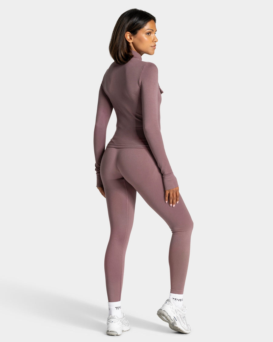 Veste de sport cargo zippée Lift « Mauve »