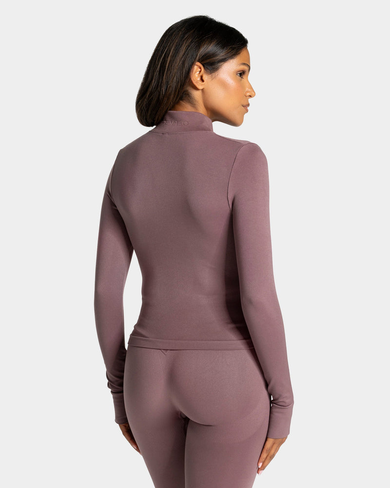 Veste de sport cargo zippée Lift « Mauve »