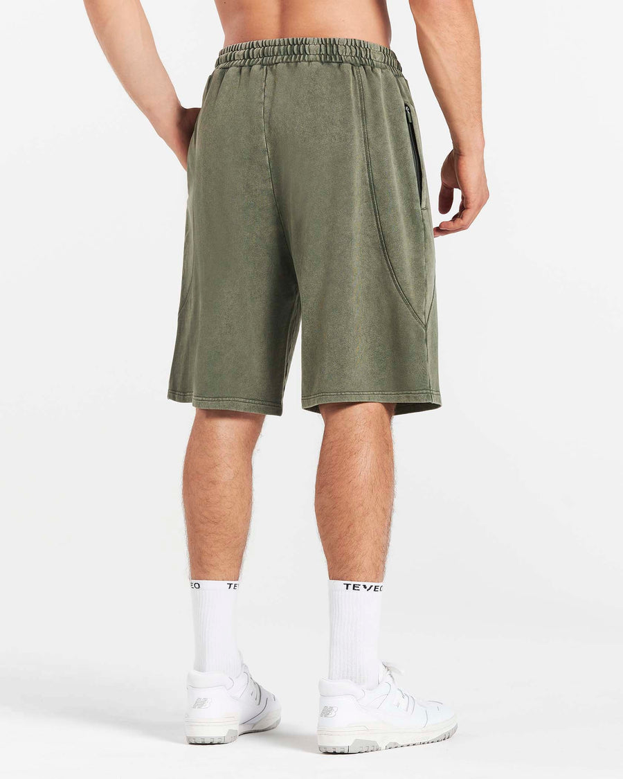 Short oversize Legacy Lifting « Kaki Acid »