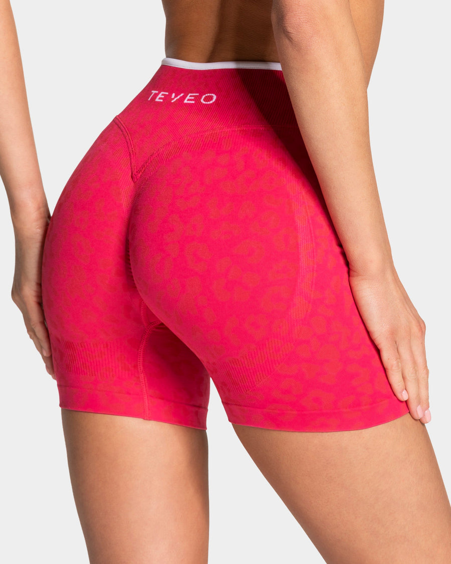 Short Sculpt Scrunch Contrastline « Léopard Berry »
