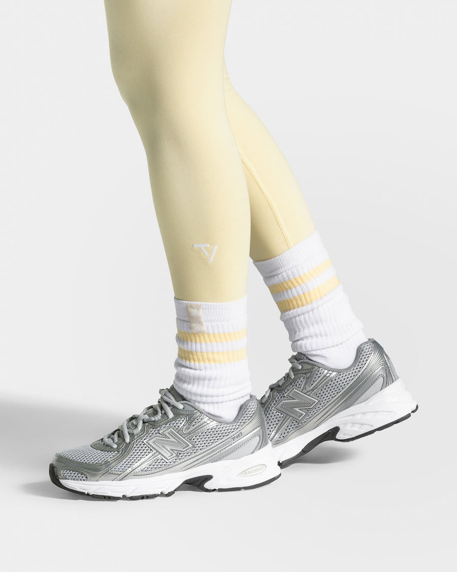 Chaussettes XXL Lift (2-paires) « Butter Yellow »