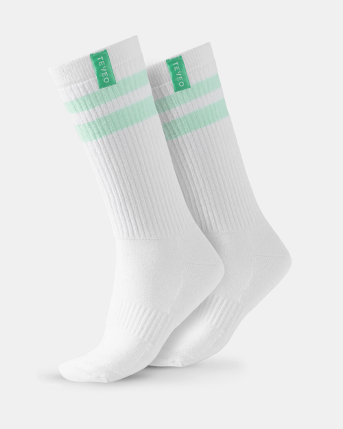 Chaussettes XXL Lift (2 paires) « menthe/blanc »
