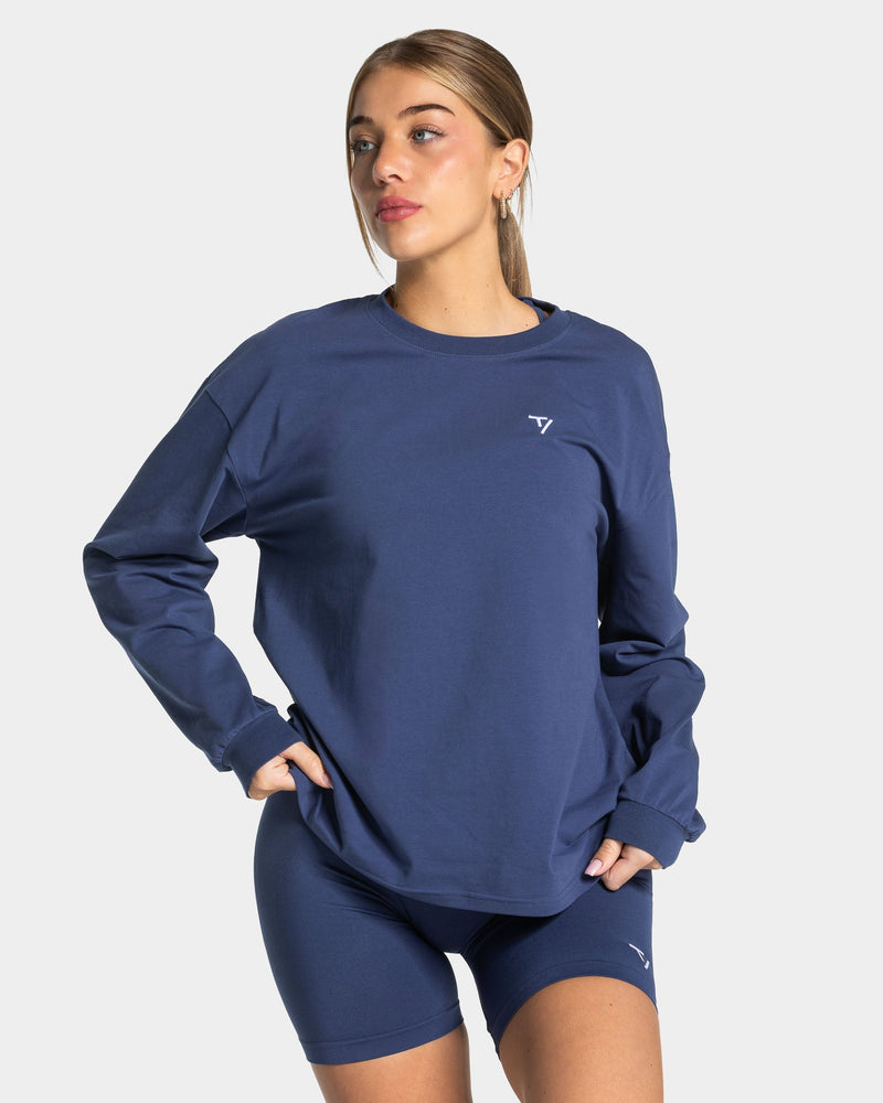 Haut à manches longues Lift « indigo »