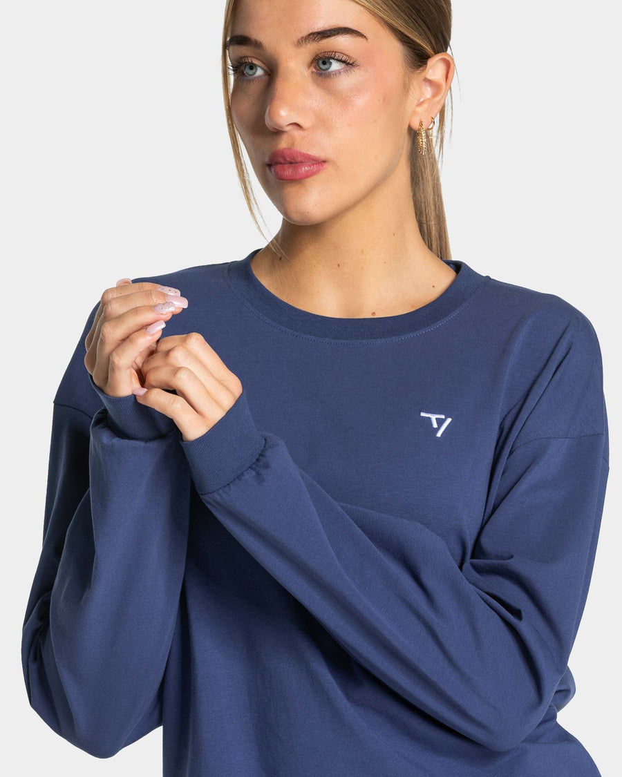 Haut à manches longues Lift « indigo »