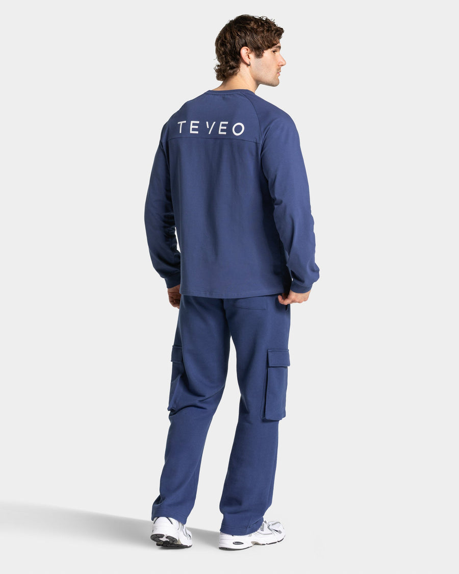 Haut à manches longues Lift « indigo »