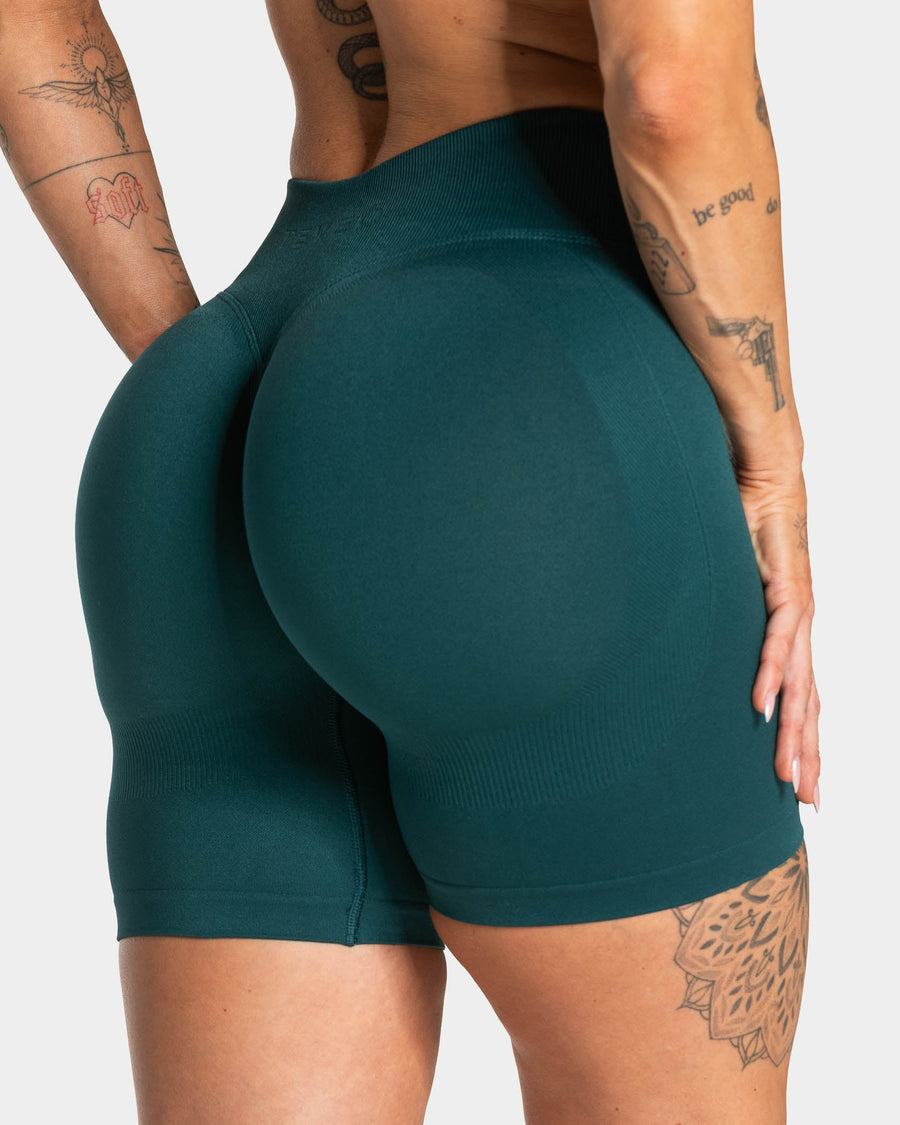 Short Sculpt Scrunch Lift « bleu sarcelle »
