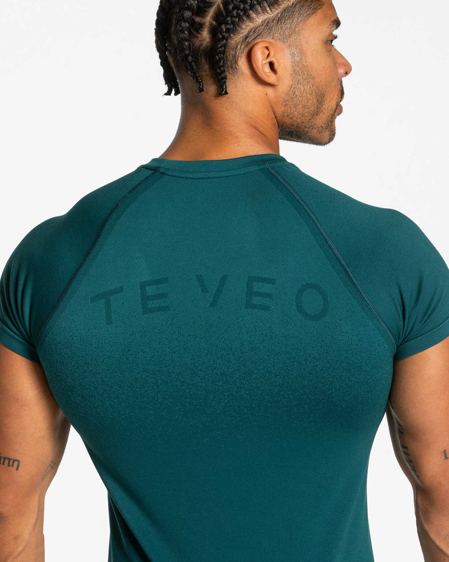T-shirt Seamless Lift « bleu sarcelle »