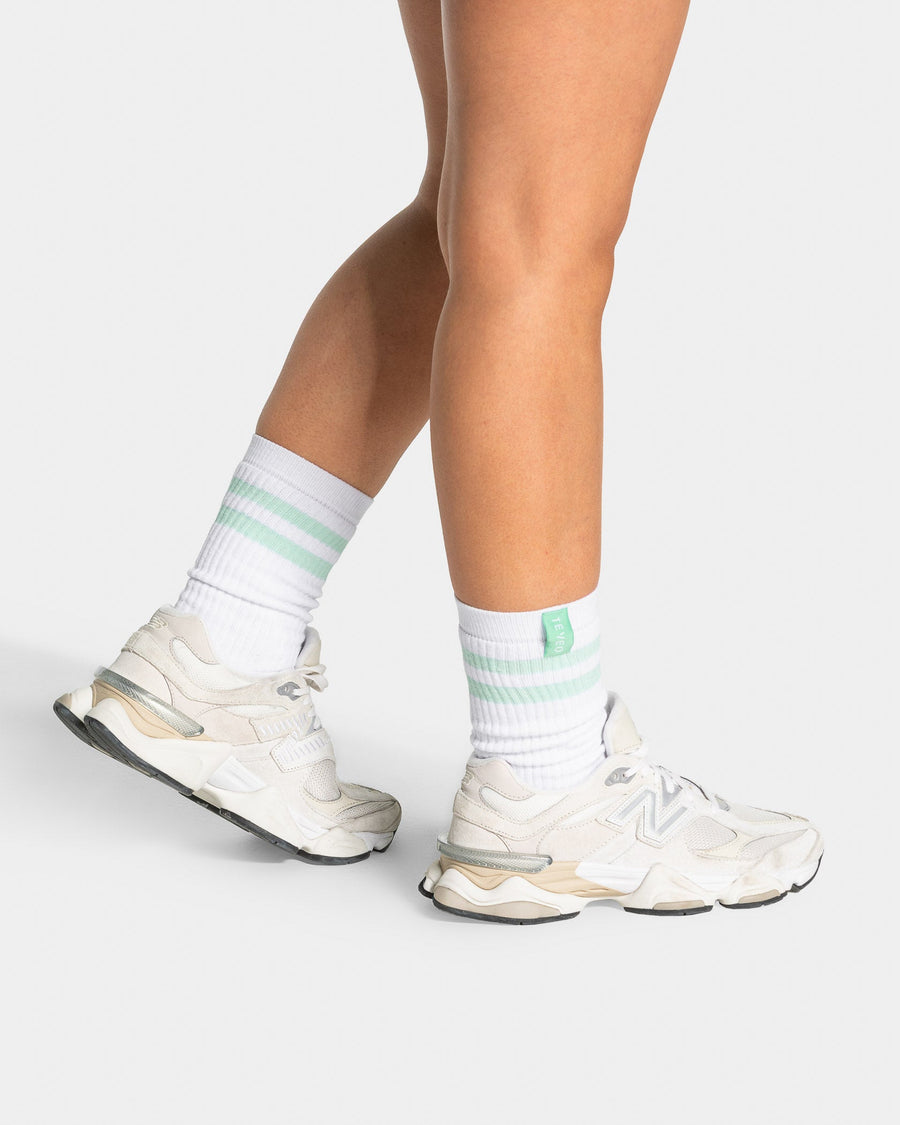 Chaussettes XXL Lift (2 paires) « menthe/blanc »