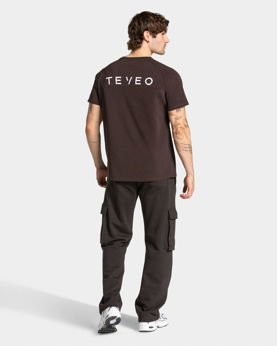 Pantalon de jogging cargo Wide Leg Lift « Dark Chocolate »