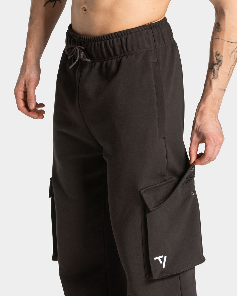 Pantalon de jogging cargo Wide Leg Lift « Dark Chocolate »