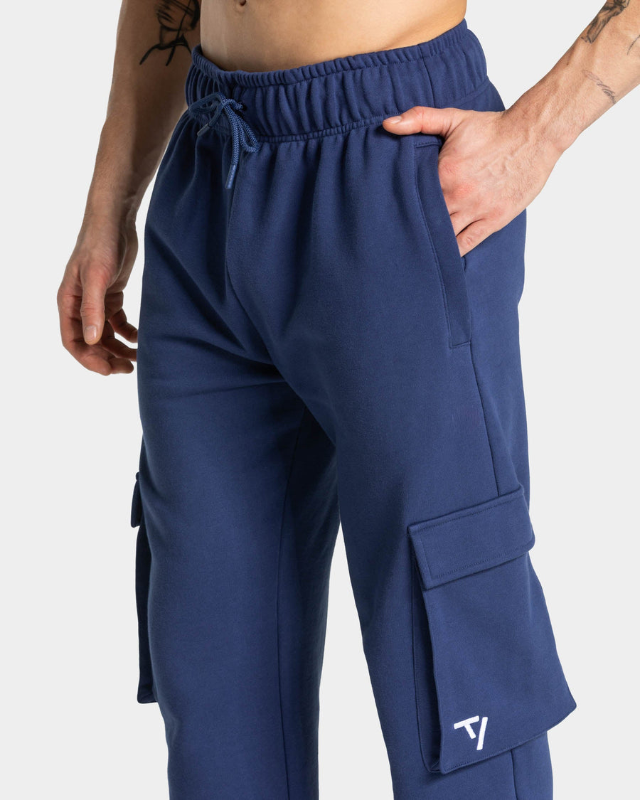 Pantalon de jogging cargo Wide Leg Lift « indigo »